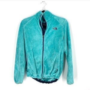 Fuzzy North Face Jacket